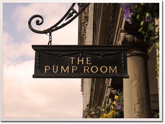Jane Austen pump room