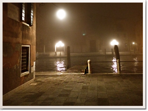 Venice by night romantic gothic